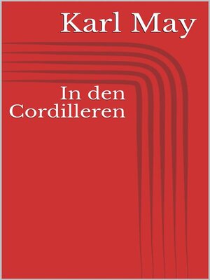 cover image of In den Cordilleren